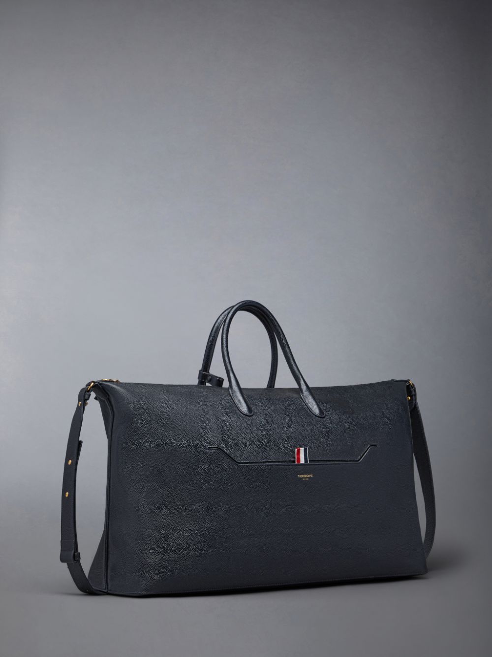 Thom Browne Pebble Grain Donna Borsa Da Viaggio Nere | DUJ43K75738