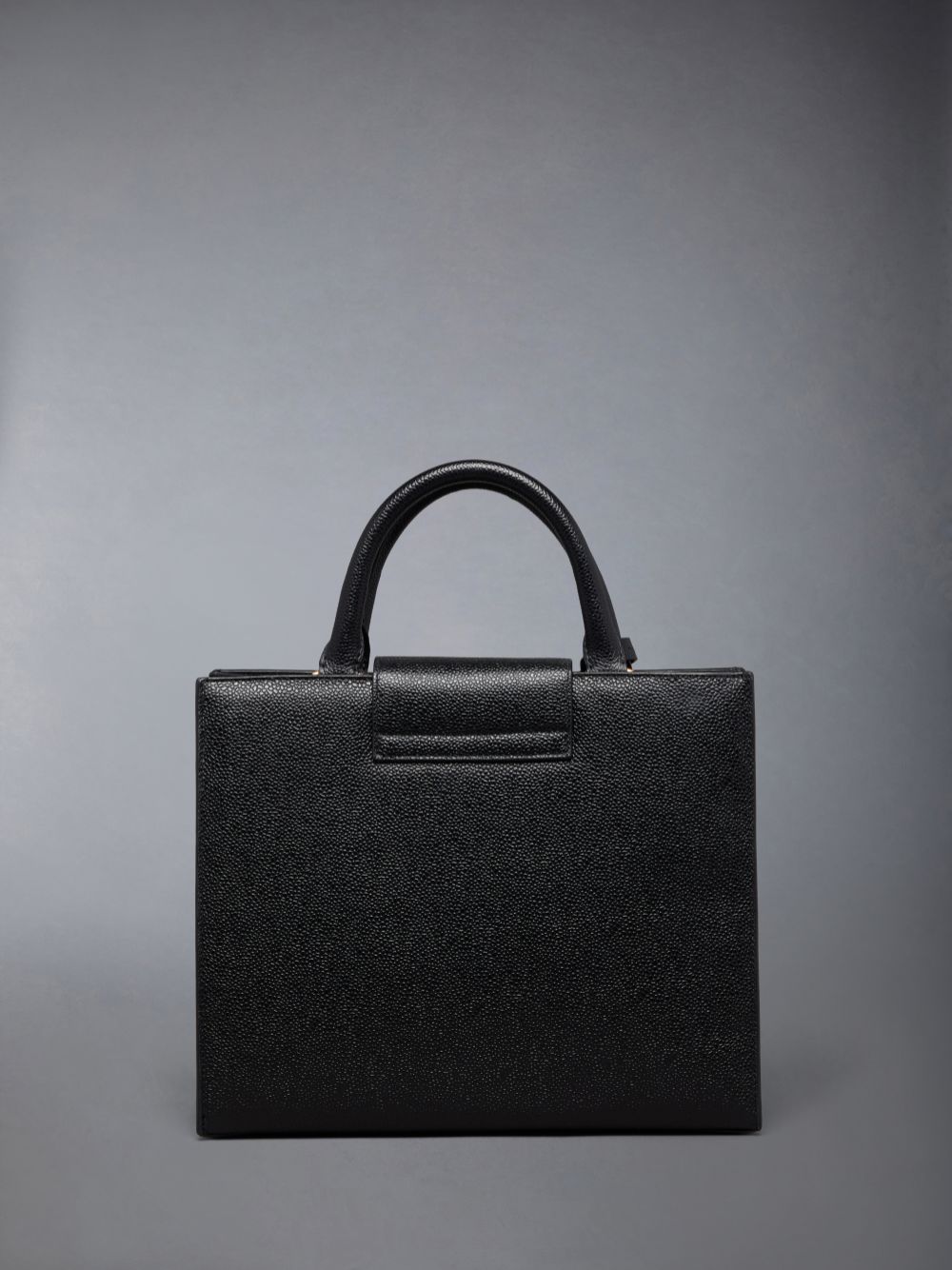 Thom Browne Pebble Grain Small Mr. Uomo Borse Tote Nere | DYS20X61329