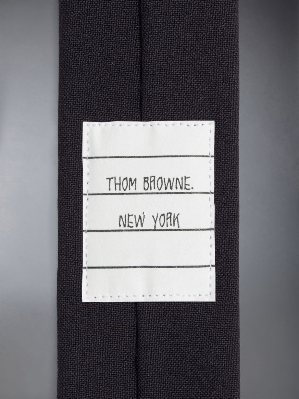 Thom Browne Plain Weave 4-Bar Donna Cravatte Blu Marino | SMV69V42756