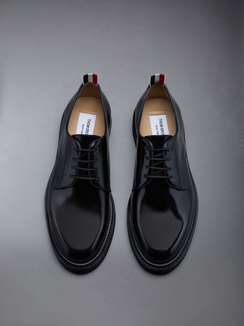 Thom Browne Polished Calf Uniform Donna Scarpe Oxford Nere | VPK18D96301