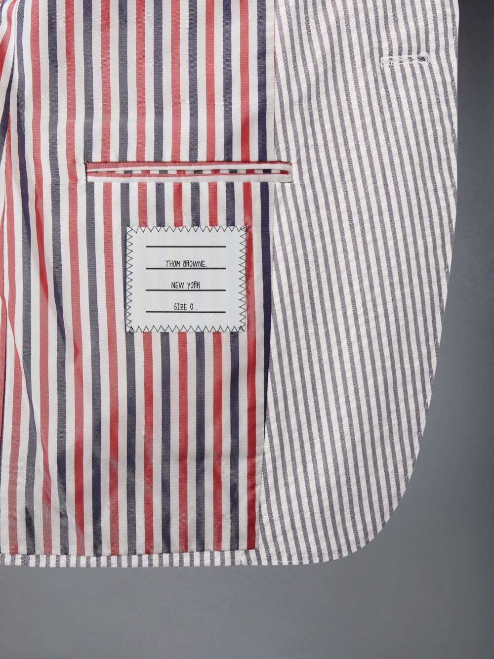 Thom Browne Seersucker Classic Sport Uomo Cappotti Bianche | FVG92S90852