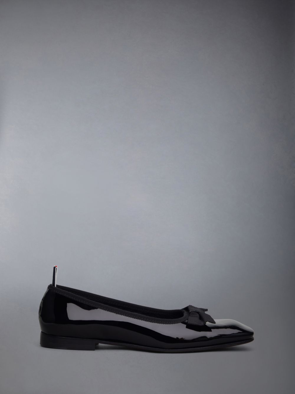 Thom Browne Soft Patent Leather Sole Opera Donna Ballerine Nere | LTL13M90560