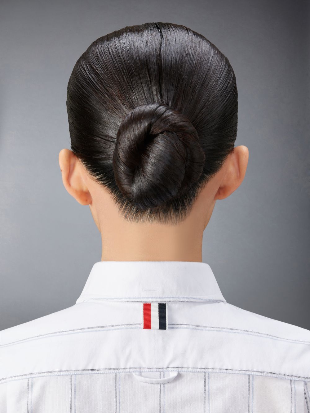 Thom Browne Stripe Oxford Armband Cropped Donna Camicie Bianche | FQC69X19367