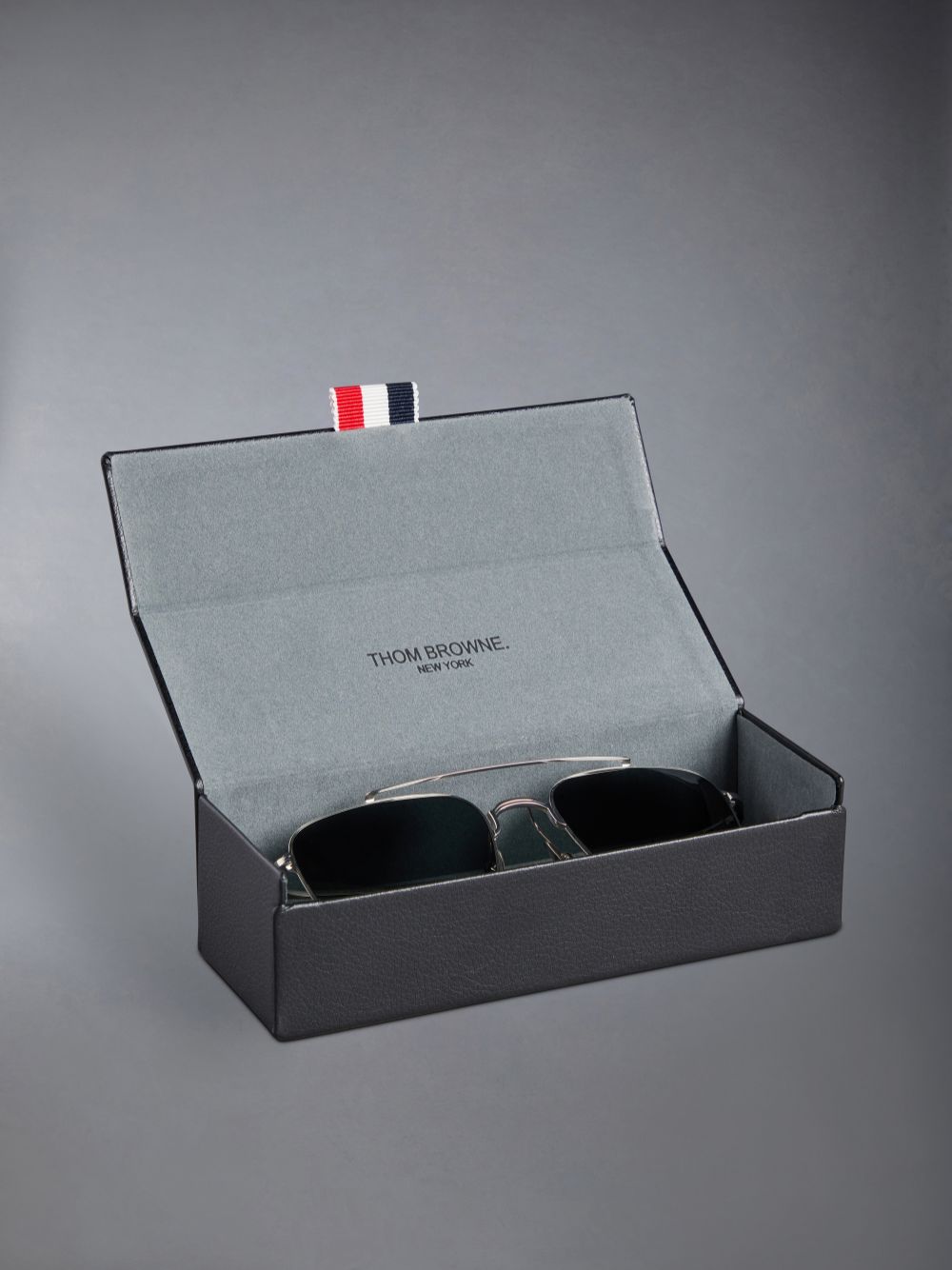 Thom Browne Titanium Aviator Uomo Occhiali da Sole Argento | PGE65P63762