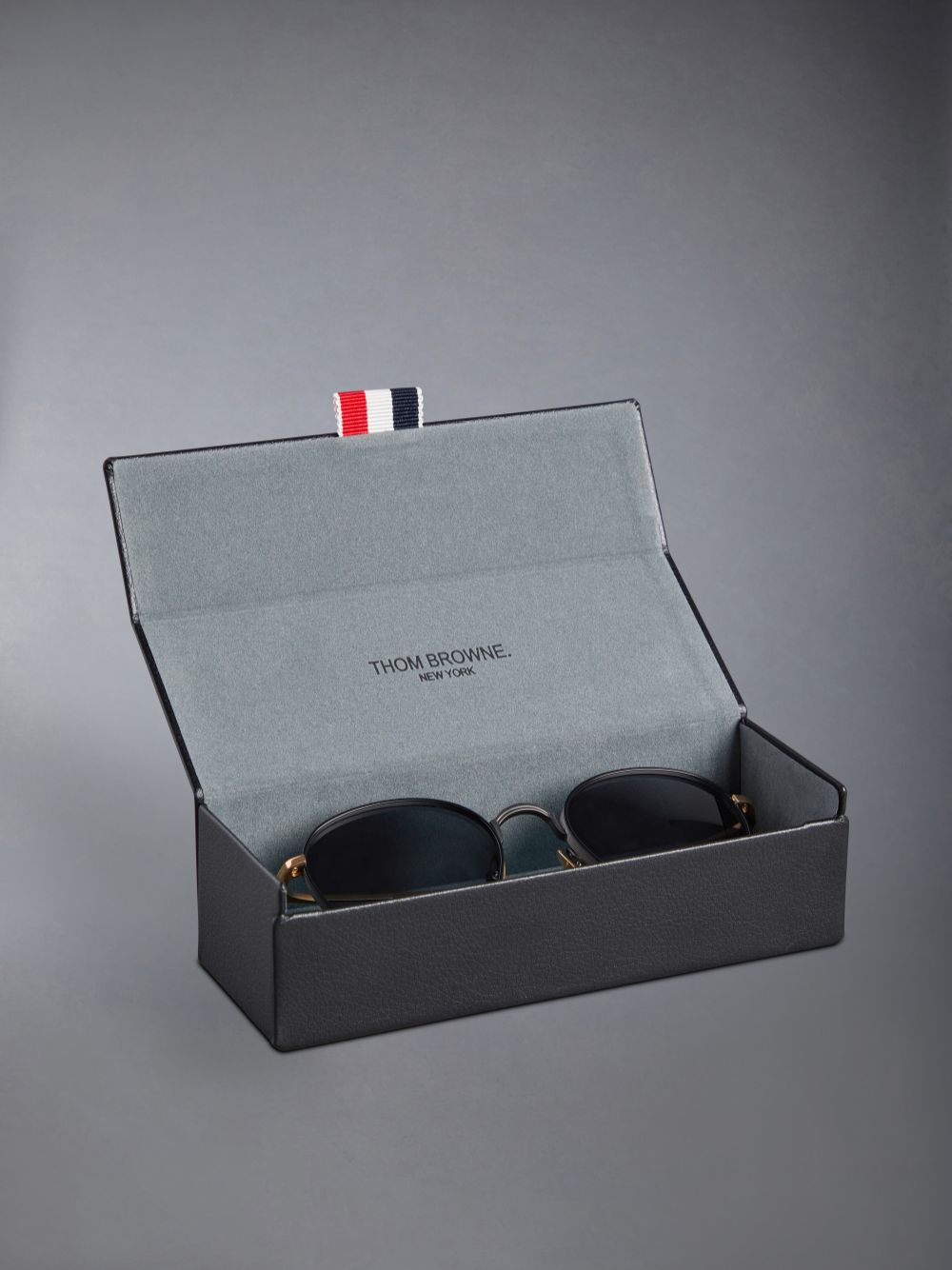 Thom Browne Titanium Round Uomo Occhiali da Sole Nere | XUA75E99835