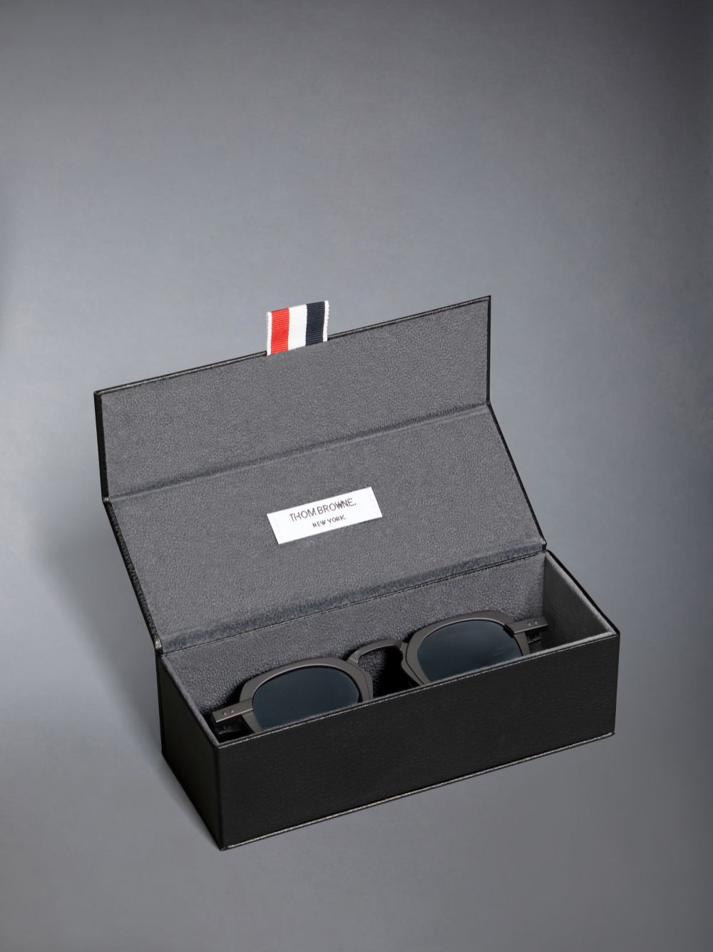 Thom Browne Titanium Square Uomo Occhiali da Sole Grigie | WDL11K11849