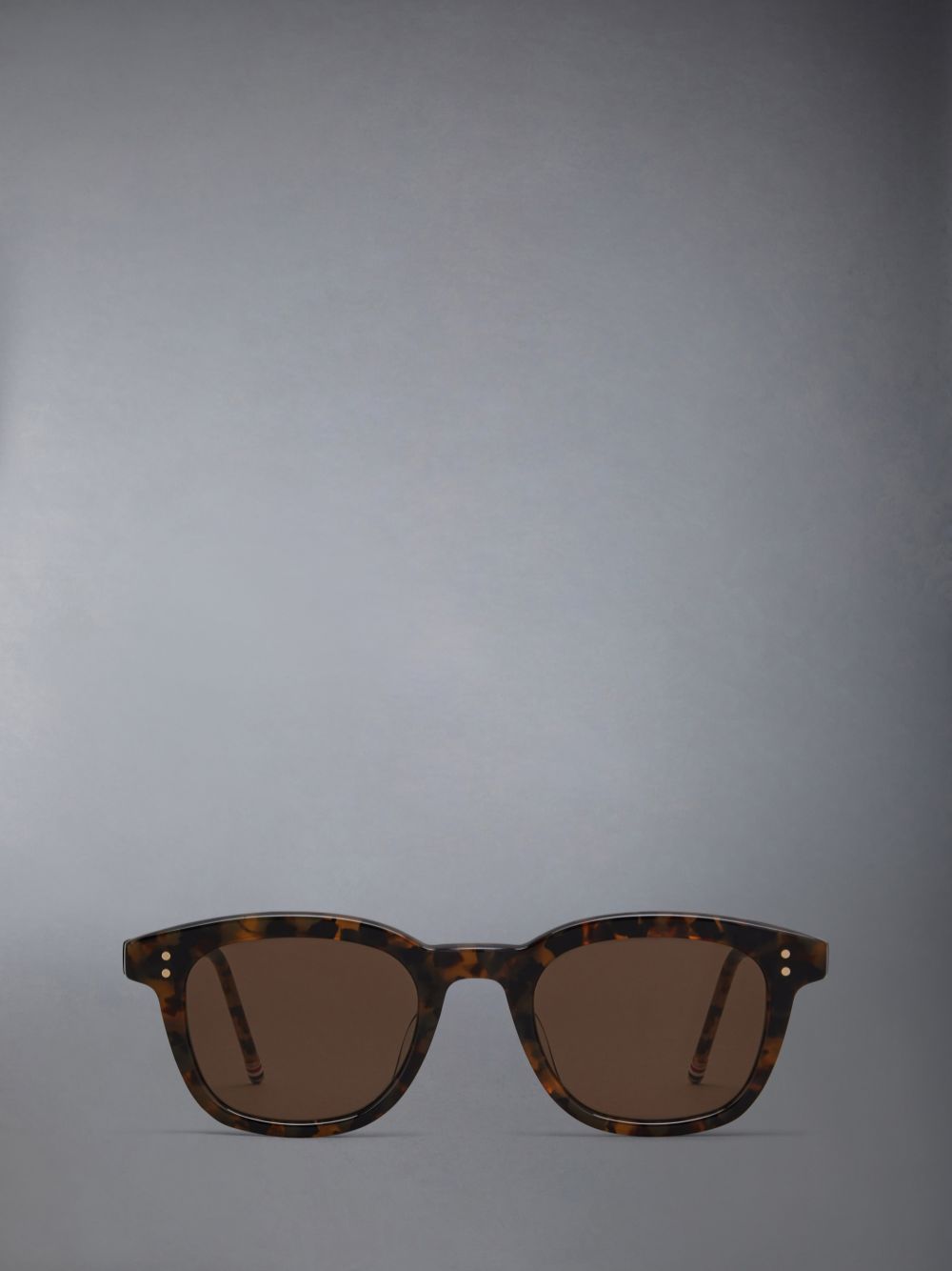 Thom Browne Tokyo Tortoise Acetate Rectangular Uomo Occhiali da Sole Marroni | JBN17C51859