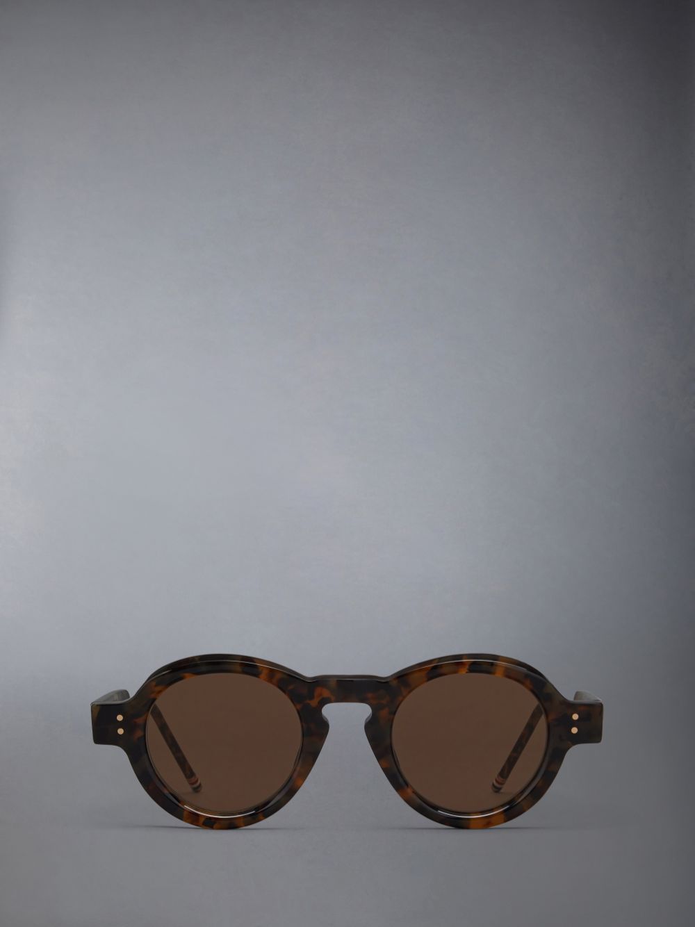 Thom Browne Tokyo Tortoise Acetate Round Uomo Occhiali da Sole Marroni | NZD47Y87191