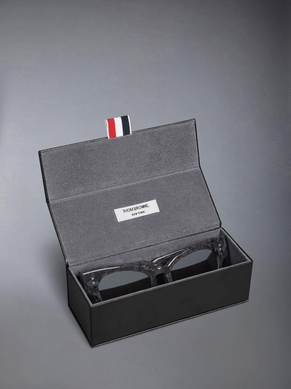 Thom Browne Tortoise Acetate Cateye Uomo Occhiali da Sole Grigie | NOU38E62772