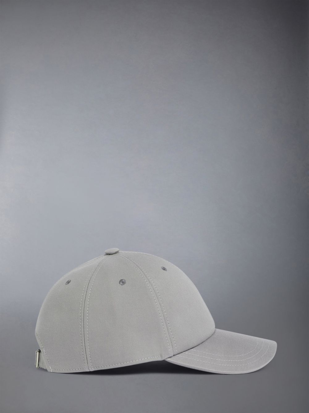 Thom Browne Twill Classic 6-Panel Baseball Uomo Berretti Grigie | HBK28F62290