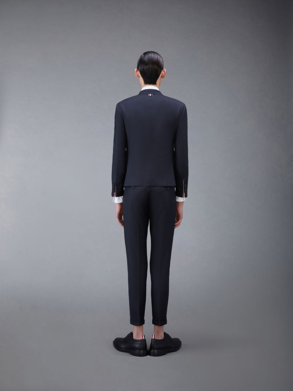 Thom Browne Twill High Armhole Suit and Tie Uomo Cappotti Grigie | MDG31U57567