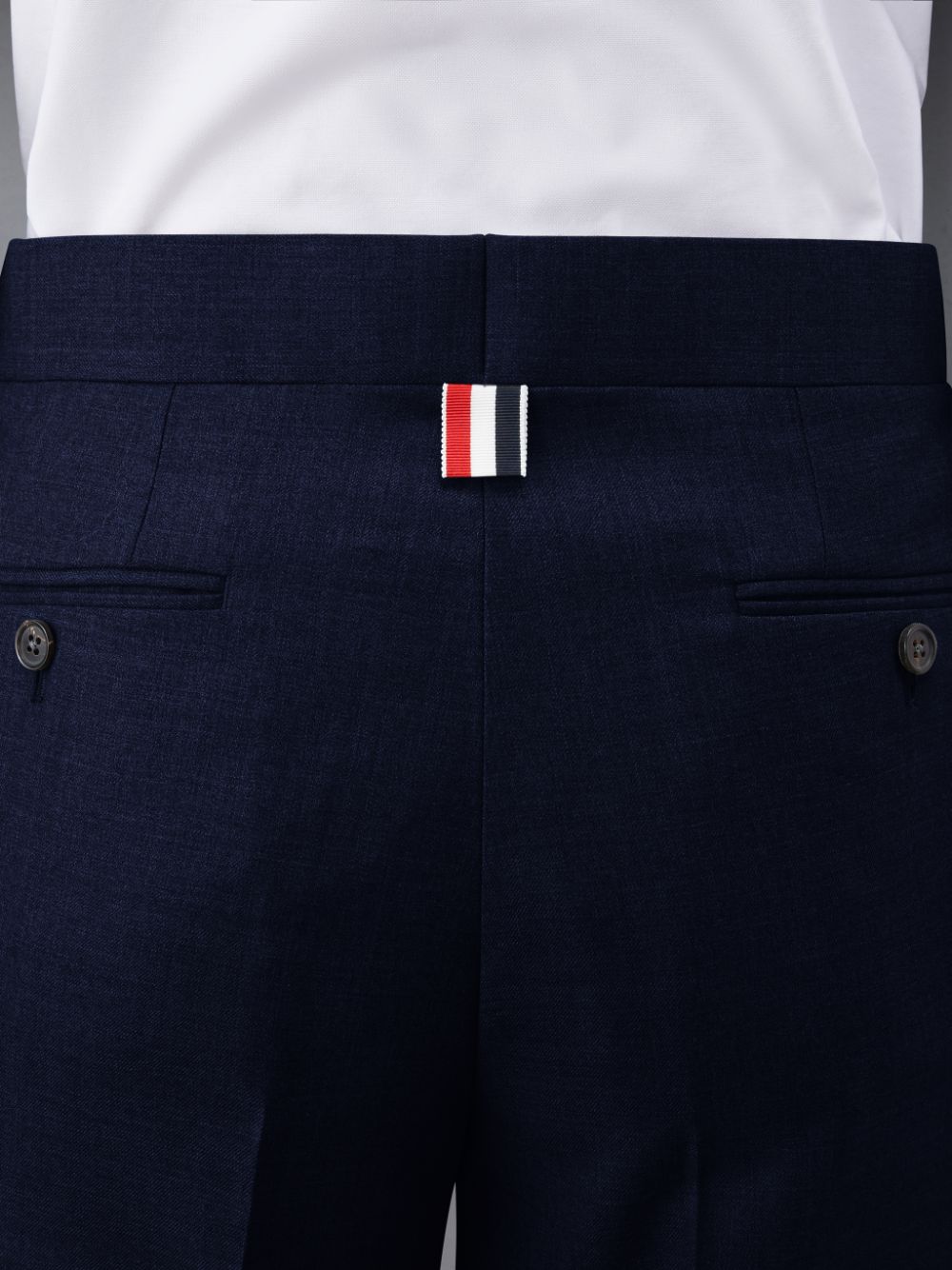 Thom Browne Twill Low Rise Slim Donna Pantaloni Blu | MWX63K45523