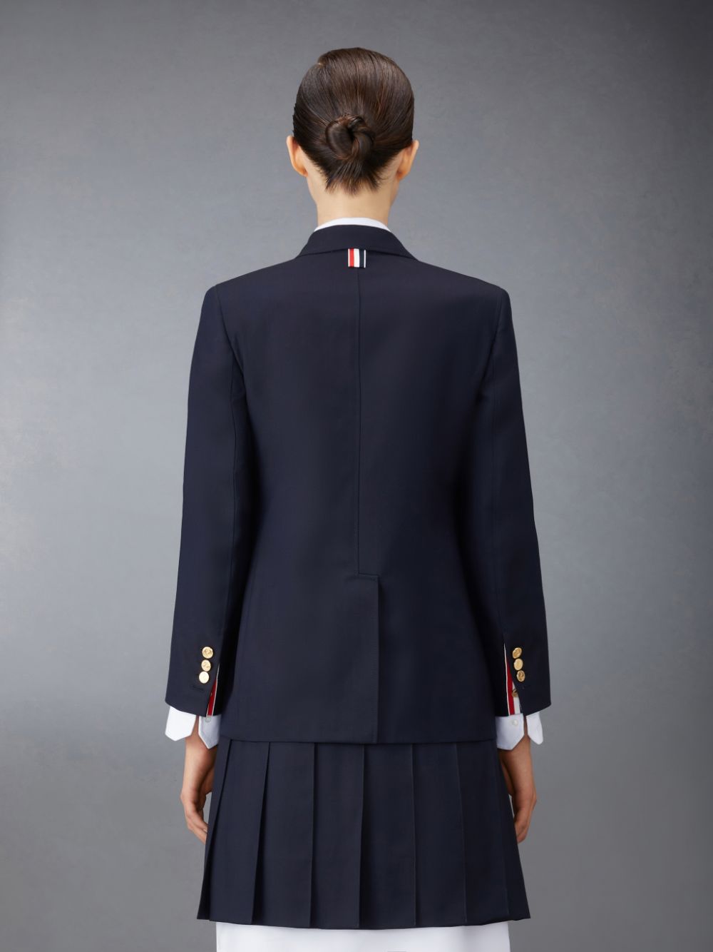 Thom Browne Twill Sack Sport Donna Cappotti Blu | ZRB37O06629