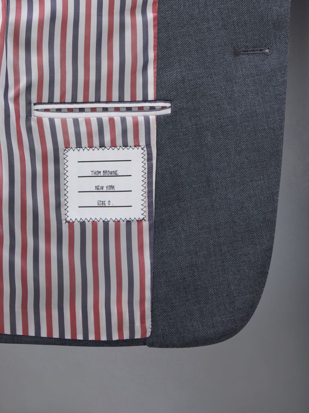 Thom Browne Twill School Uniform 4-Bar High Armhole Sport Uomo Cappotti Grigie | SBJ37U68081