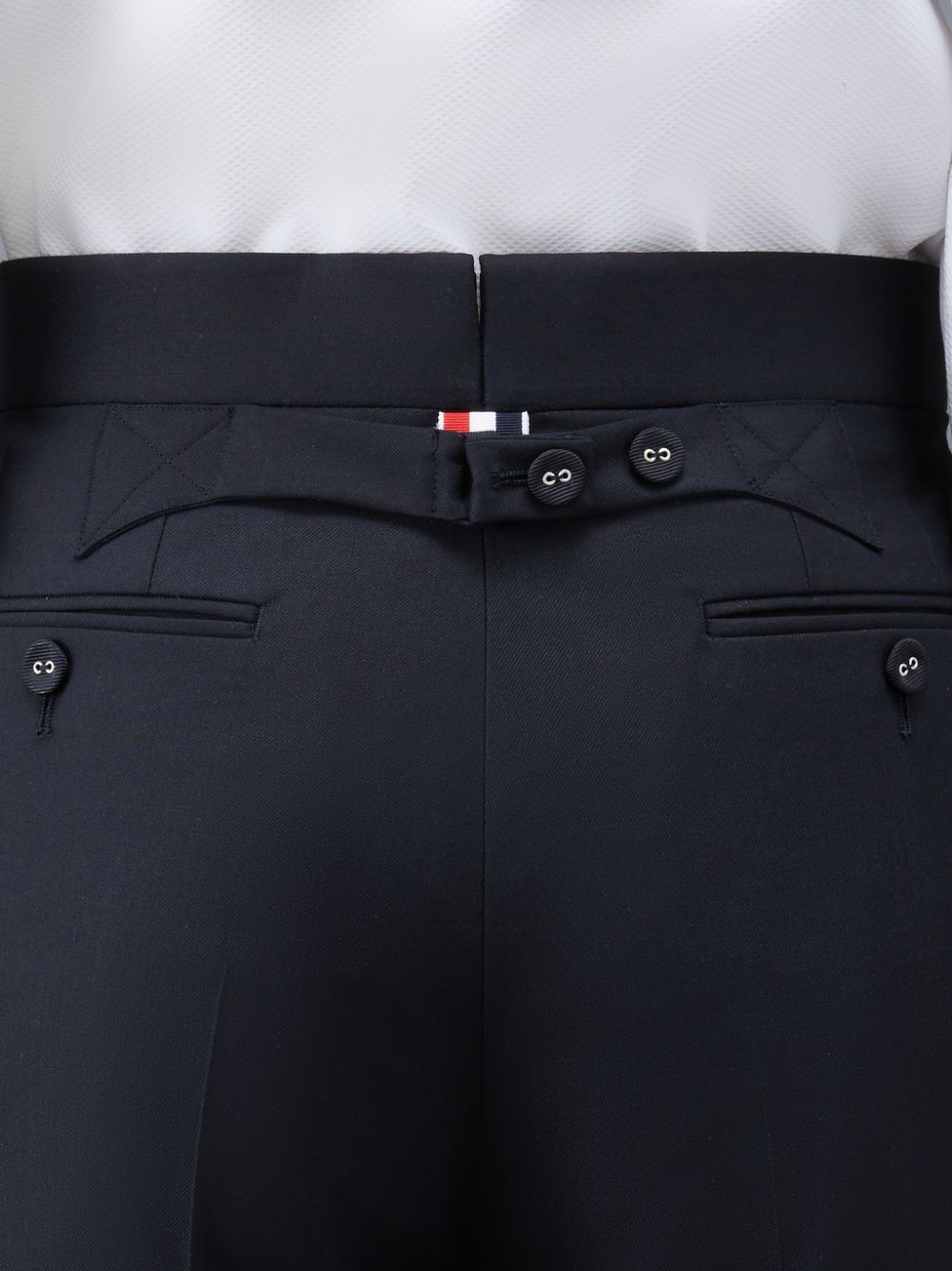 Thom Browne Twill Tipping Classic Backstrap Uomo Pantaloncini Nere | RKP17C18708