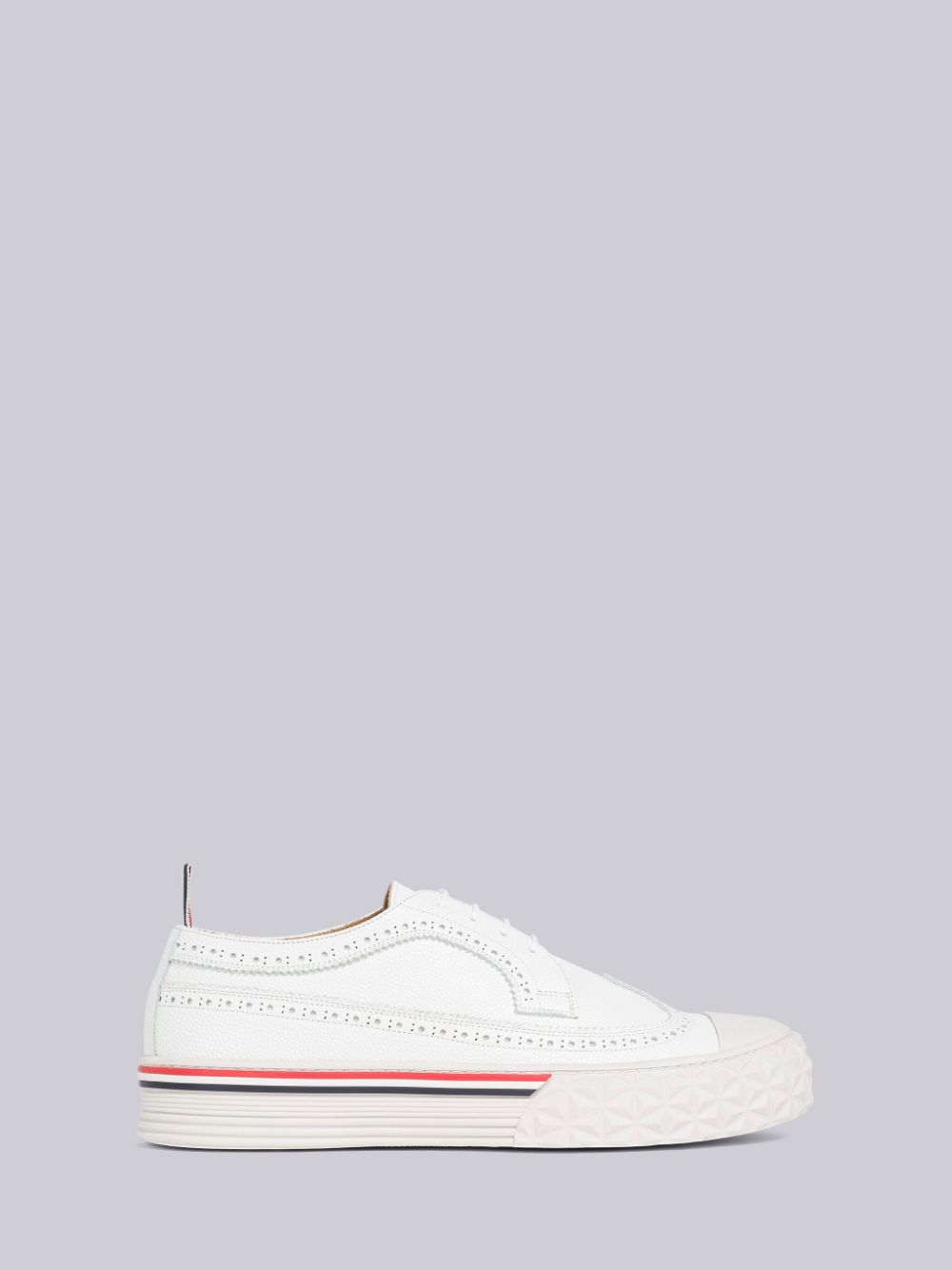 Thom Browne Vitello Calf Longwing Collegiate Low Top Donna Sneakers Bianche | PHN94Z65920