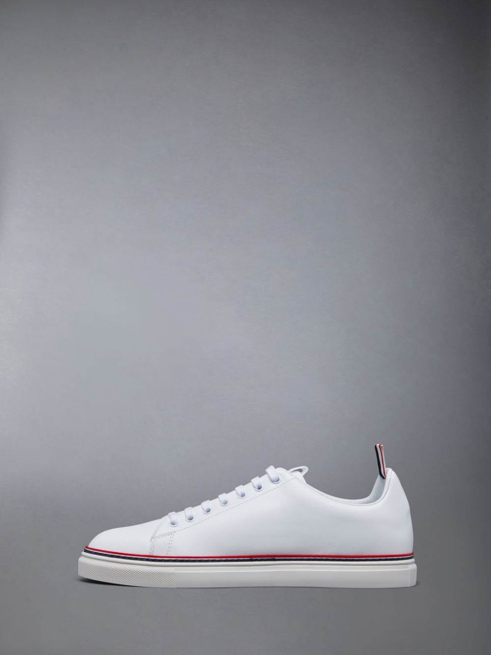 Thom Browne Vitello Calf Tennis Uomo Sneakers Bianche | XHE95Z79254