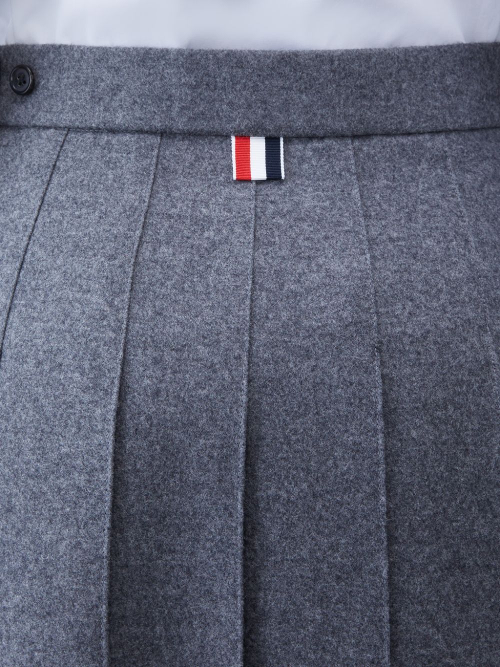 Thom Browne WOOL FLANNEL 2003 CLASSIC PLEATED Donna Gonne Grigie | CHS65G22600