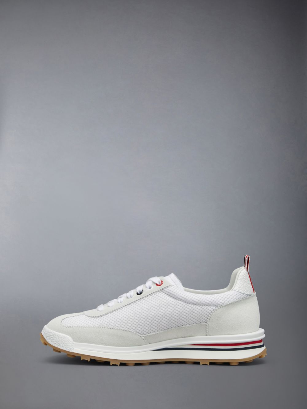 Thom Browne White Nylon Tech Runner Donna Sneakers Bianche | LJU40O14931