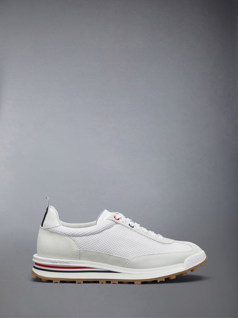 Thom Browne White Nylon Tech Runner Donna Sneakers Bianche | LJU40O14931