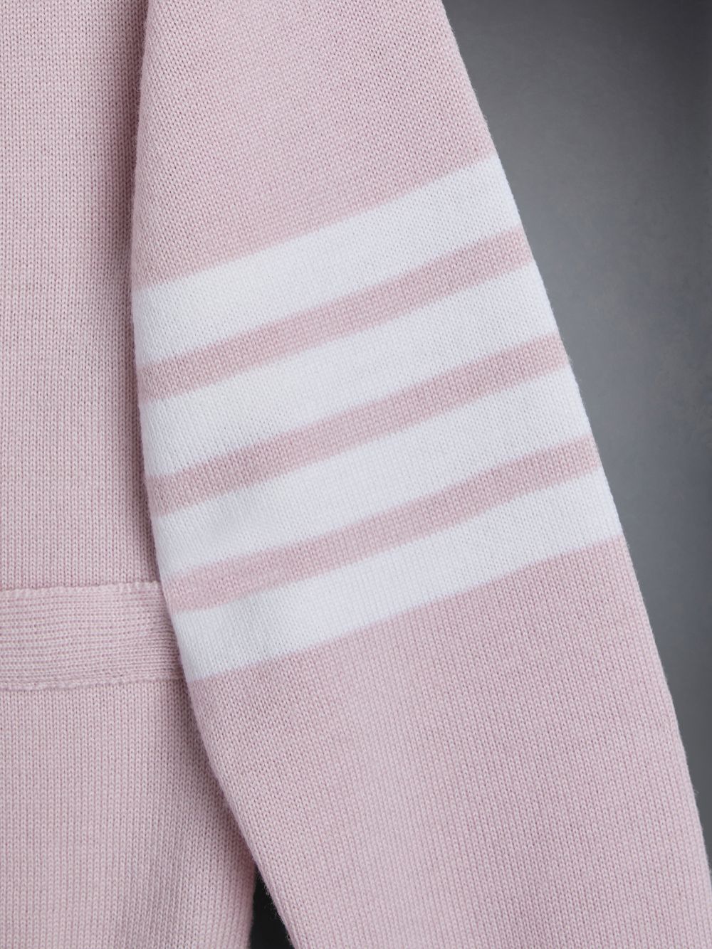 Thom Browne Wool Cashmere 4-Bar Hector Classic Ragazza Cardigan Rosa | LOQ80D42605