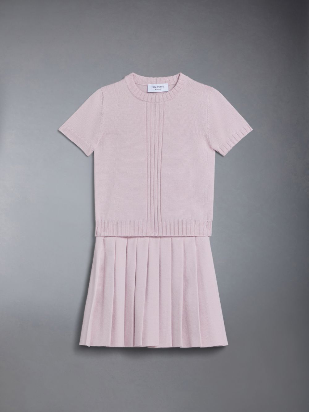 Thom Browne Wool Knit Ragazza Magliette Rosa | PKT03K42228