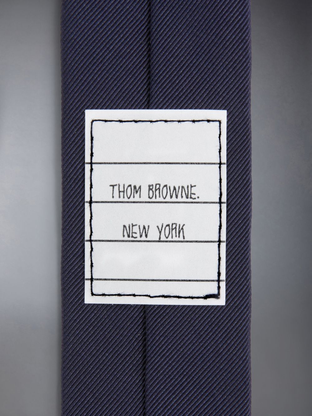 Thom Browne grosgrain stripe Uomo Cravatte Blu | TDH52Y16113